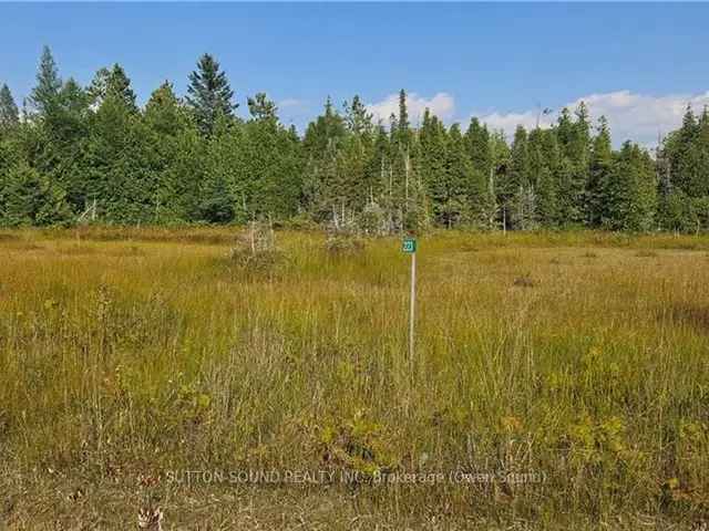 Lake Huron Waterfront Lot - Build Your Dream Home