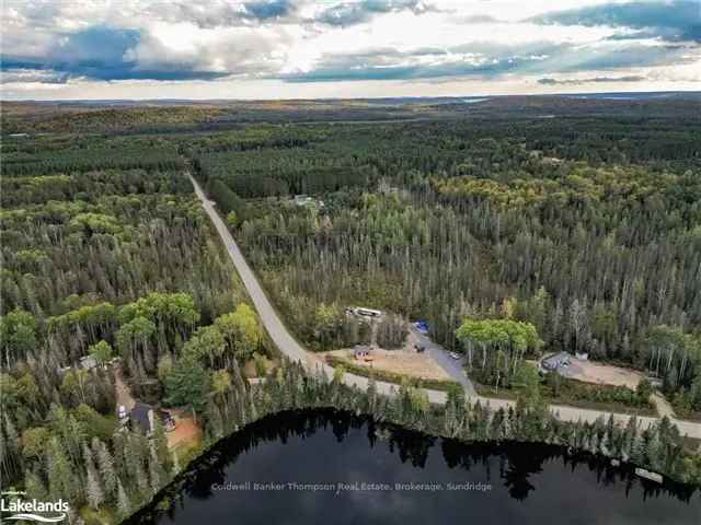 South River Waterfront Access Lot Near Algonquin Park