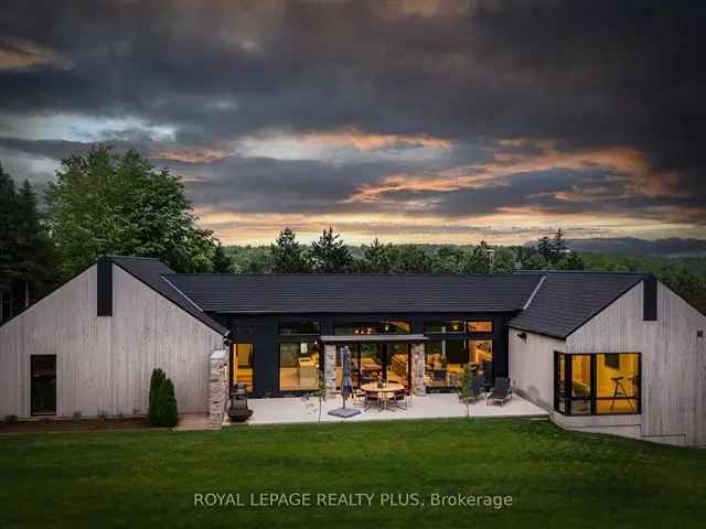 Luxury Scandinavian Home on 43 Acres with Stunning Views