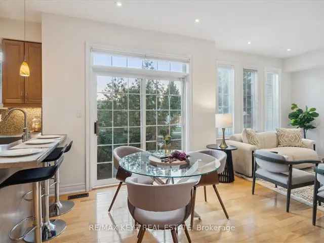 Luxury 3200 sq ft End-Unit Home with Rooftop Terrace and Finished Basement