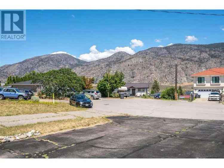 Renovated home for sale in Osoyoos with lake views and yard space