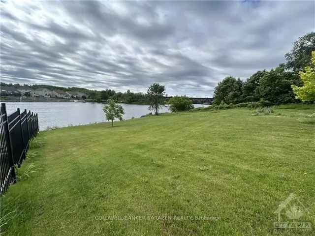 Waterfront Lot on Madawaska River Near Arnprior