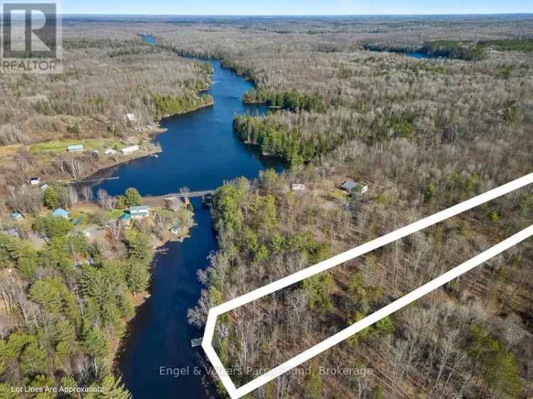 12.3-Acre Waterfront Property on Shawanaga Lake Near Parry Sound