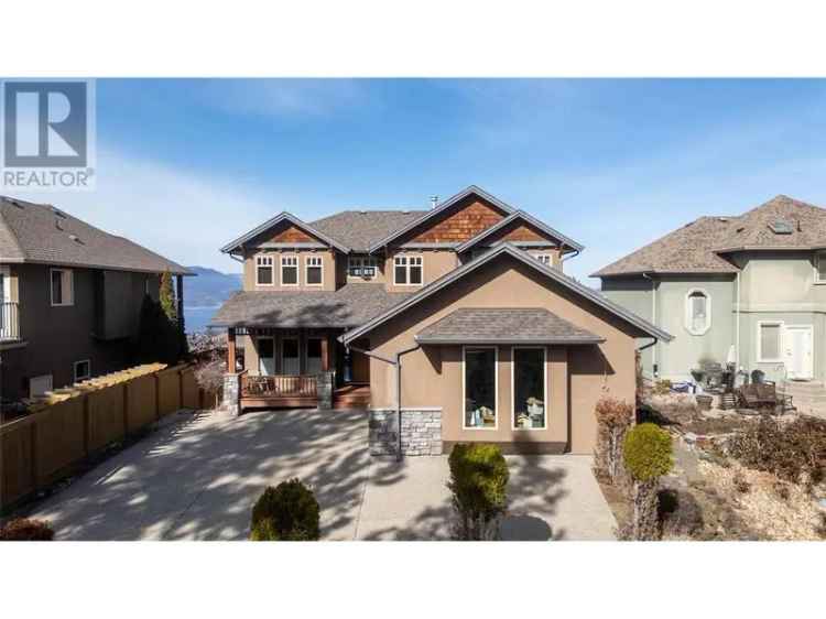 West Kelowna Luxury Home with Panoramic Lake Views