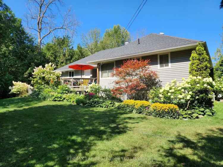 Buy Raised Bungalow in Point Clark with Gorgeous Gardens and Privacy