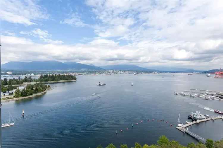 Coal Harbour Waterfront Residence 2800 Sqft 3 Ensuites 3 Parking