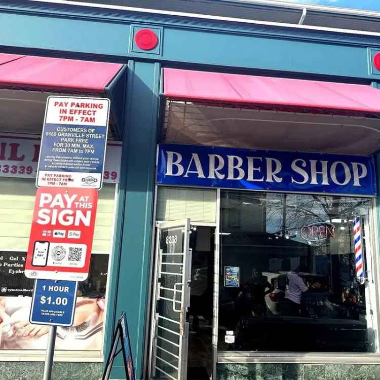 Buy Barbershop in Lower Mainland with Established Clientele