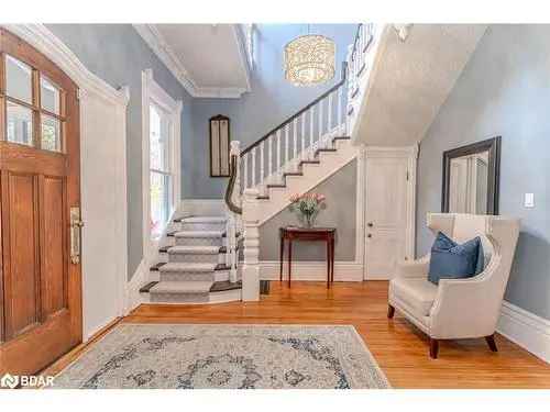 Victorian Charm Meets Modern Updates: Income Potential Near Barrie Waterfront