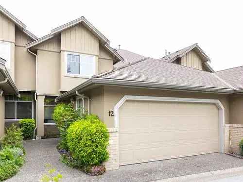 Townhouse for Sale in Surrey BC Gated Community 3 Beds Assumable Mortgage