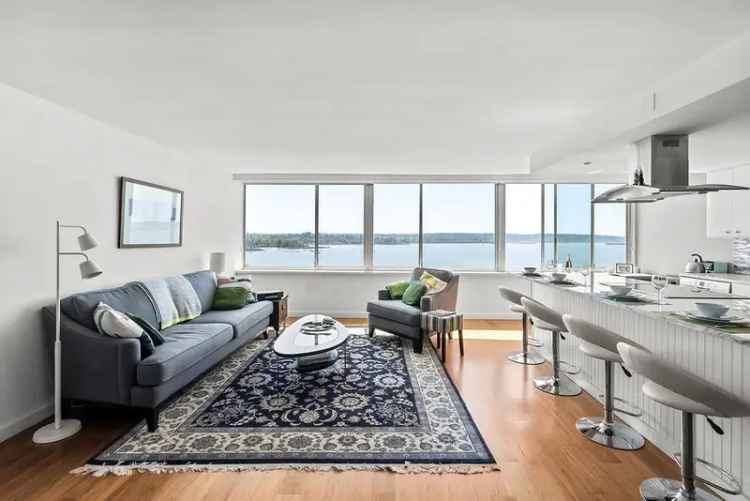 Oceanfront Condo with Stunning English Bay Views