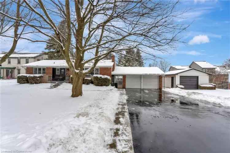 Ancaster Bungalow 3+1 Bedrooms, 2 Garages, Oversized Lot