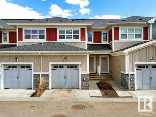Townhouse For Sale In Ambleside Edmonton