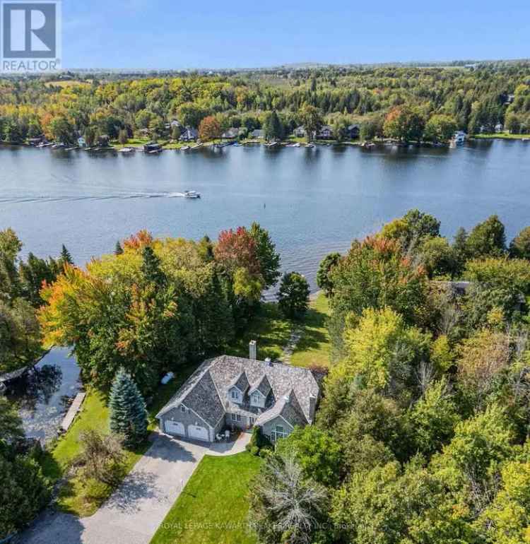 Stunning Waterfront Estate on Sturgeon Lake