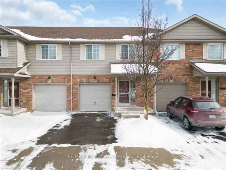 3-Bedroom Townhouse Condo in Kitchener Waterloo Family Friendly Community