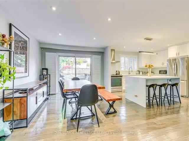 Beautifully Renovated Home with Open-Concept Main Floor and Finished Basement