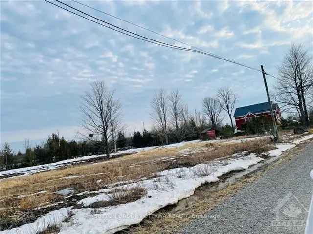 Land For Sale in North Grenville, Ontario