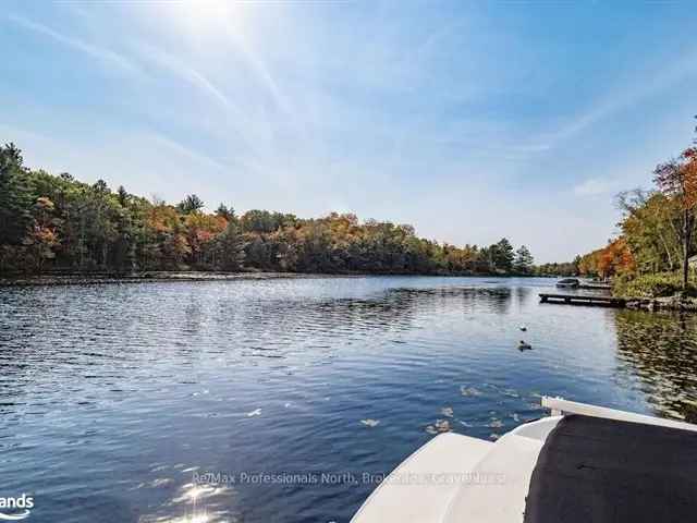 Lakefront Building Lot on Pine Lake in Muskoka