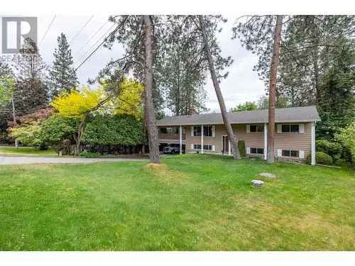 House For Sale In Glenmore Kelowna BC