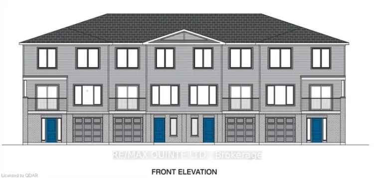 Rent a Newly Completed 3 Bedroom Townhome in Picton with Modern Features