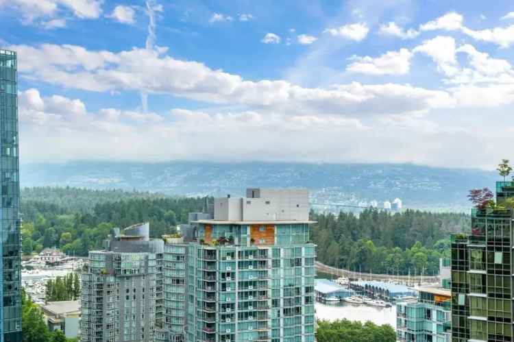 Coal Harbour Condo for Sale The Pointe 1 Bedroom Marina Views