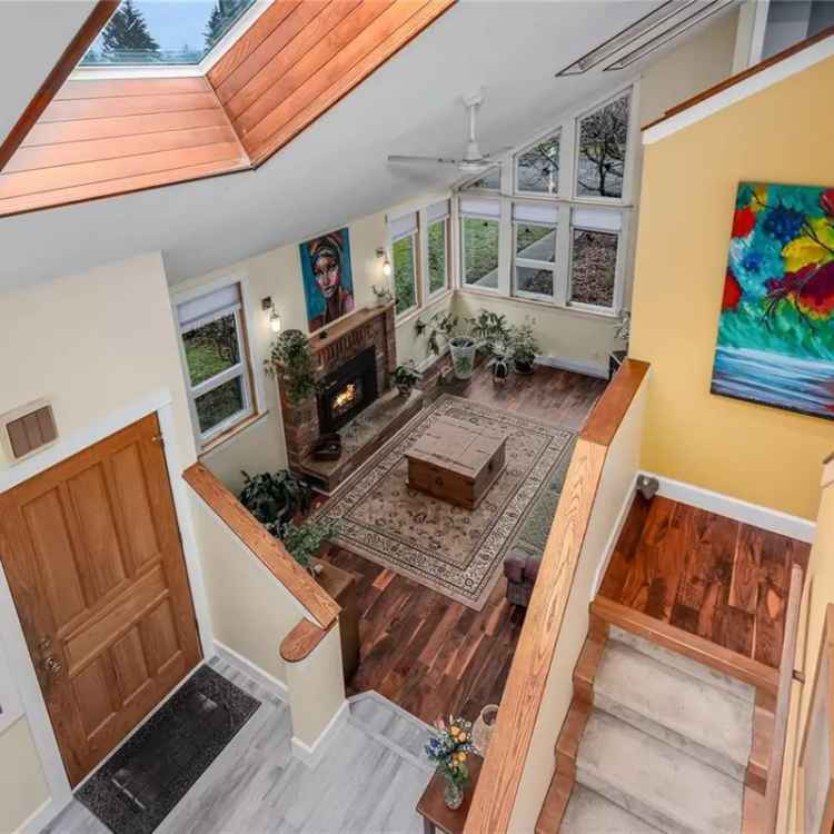 Buy House in East Courtenay with Mountain Views and Hot Tub