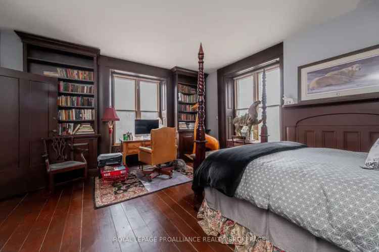 Luxury 5-Bedroom Limestone Estate with Carriage House and River Views