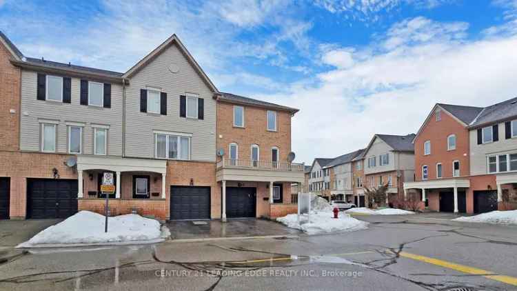 Buy condo townhome in Ajax with private backyard and modern upgrades