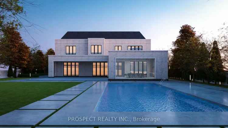 Luxury 10000 Sq Ft Preconstruction Home in King City