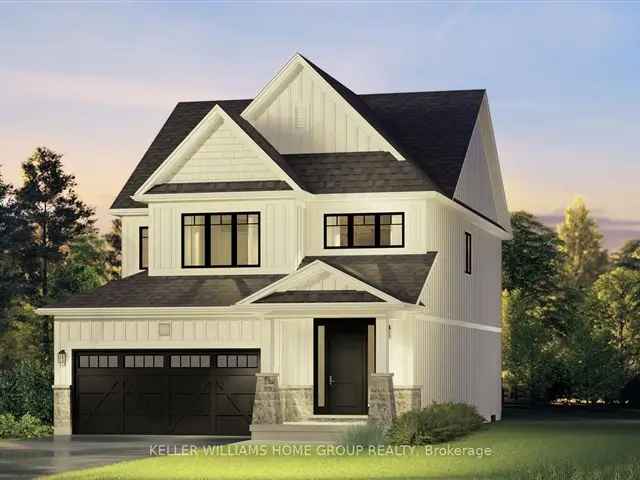 Elora 2-Storey Home: Customizable 3-4 Bed 2.5 Bath Pre-Construction