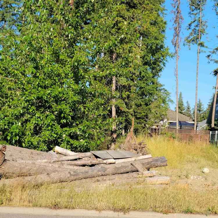 Large Building Lot for Sale in Prince George