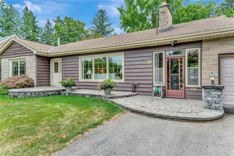 Buy bungalow in Brantford with spacious backyard and sun room