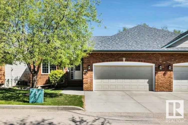 1465 Sqft Bungalow in Erin Ridge 55+ Complex