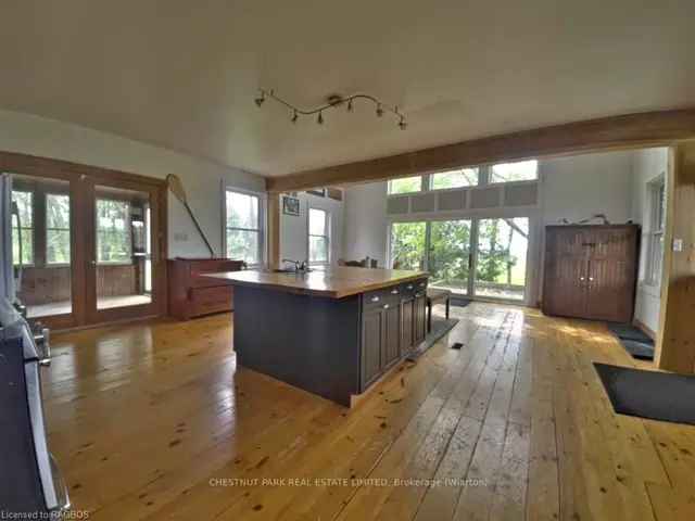 4-Bedroom Saugeen River Waterfront Home - 50 Acres