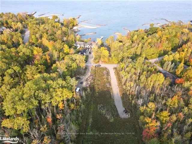 Lovely Building Lot in Thunder Beach - Georgian Bay