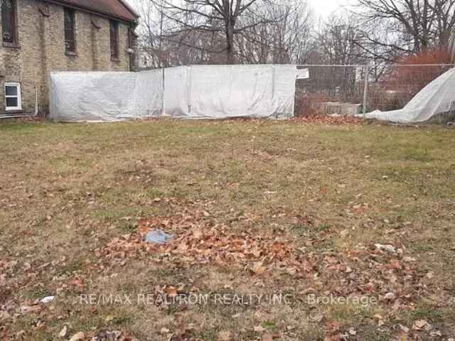 Land For Sale in London, Ontario