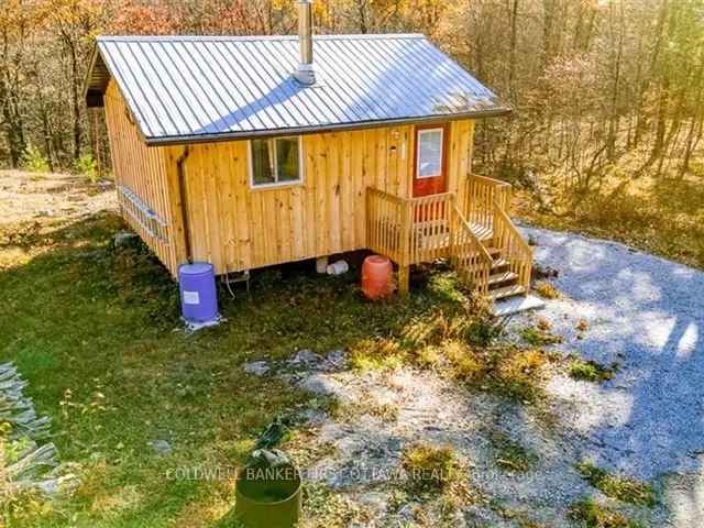 Off Grid Cabin Sharbot Lake 5.4 Acres Hunting