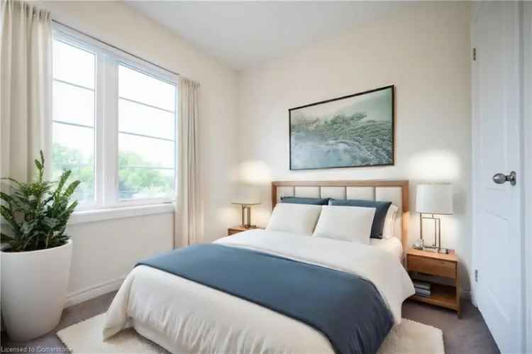 Waterdown Townhome: 2 Beds, 3 Baths, Rooftop Terrace