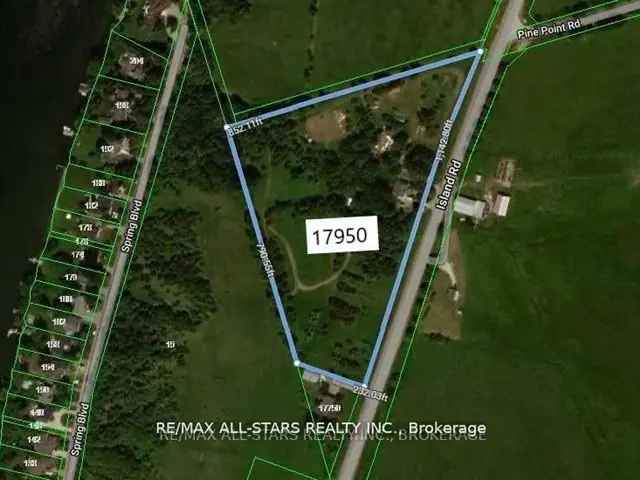 10.52 Acres Near Lake - Build Your Dream Home