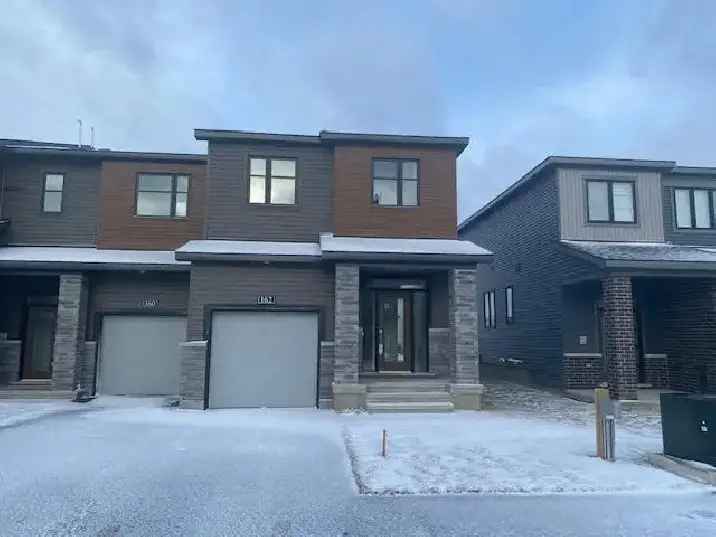 Rent Brand New 4 Bedroom Townhome Kanata North with Modern Features