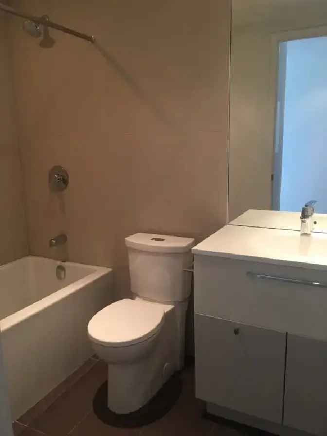 Studio for rent in Downtown Core Toronto with designer kitchen