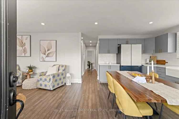 Updated Williamsburg Whitby Bungalow 3+2 Beds 2 Baths
