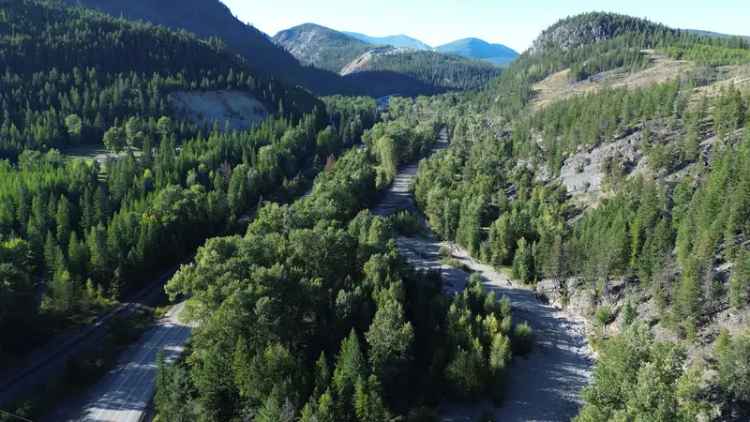 Scenic and Versatile Riverfront Acreage, Minutes from Town - Cranbrook, BC