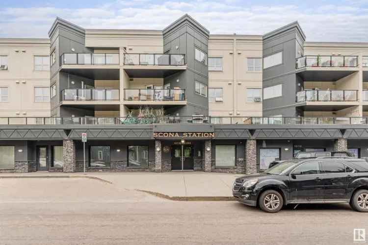 Buy condo in Ritchie Edmonton with modern features and balcony