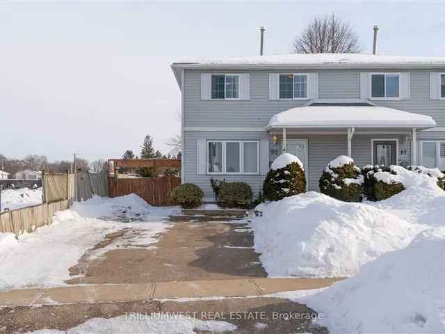 3-Bedroom Semi-Detached Home in New Hamburg