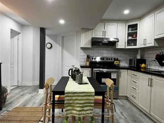 Legal Basement Apartment 2 Bed 1 Bath Modern Open Concept