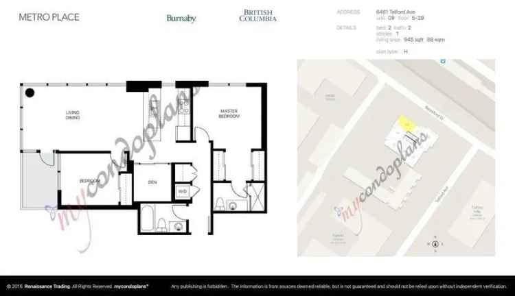 Metrotown 2-Bedroom Corner Unit with Parking and City Views