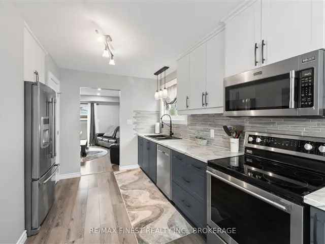 3 Bed 2 Bath Semi-Detached Home Updated Modern Kitchen Family Room Finished Basement