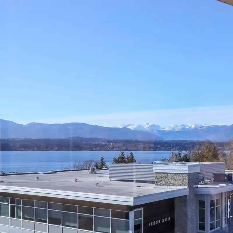 Ocean View Penthouse Condo in Downtown Comox