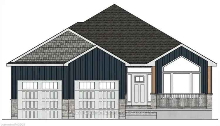 Buy Bungalow in Port Elgin Featuring Finished Basement and Vaulted Ceilings