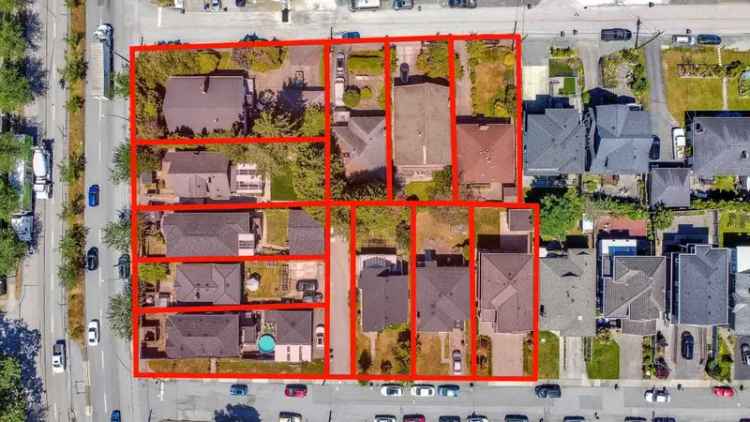 Burnaby Boundary Road Development Opportunity 11 Properties 49943 sq ft